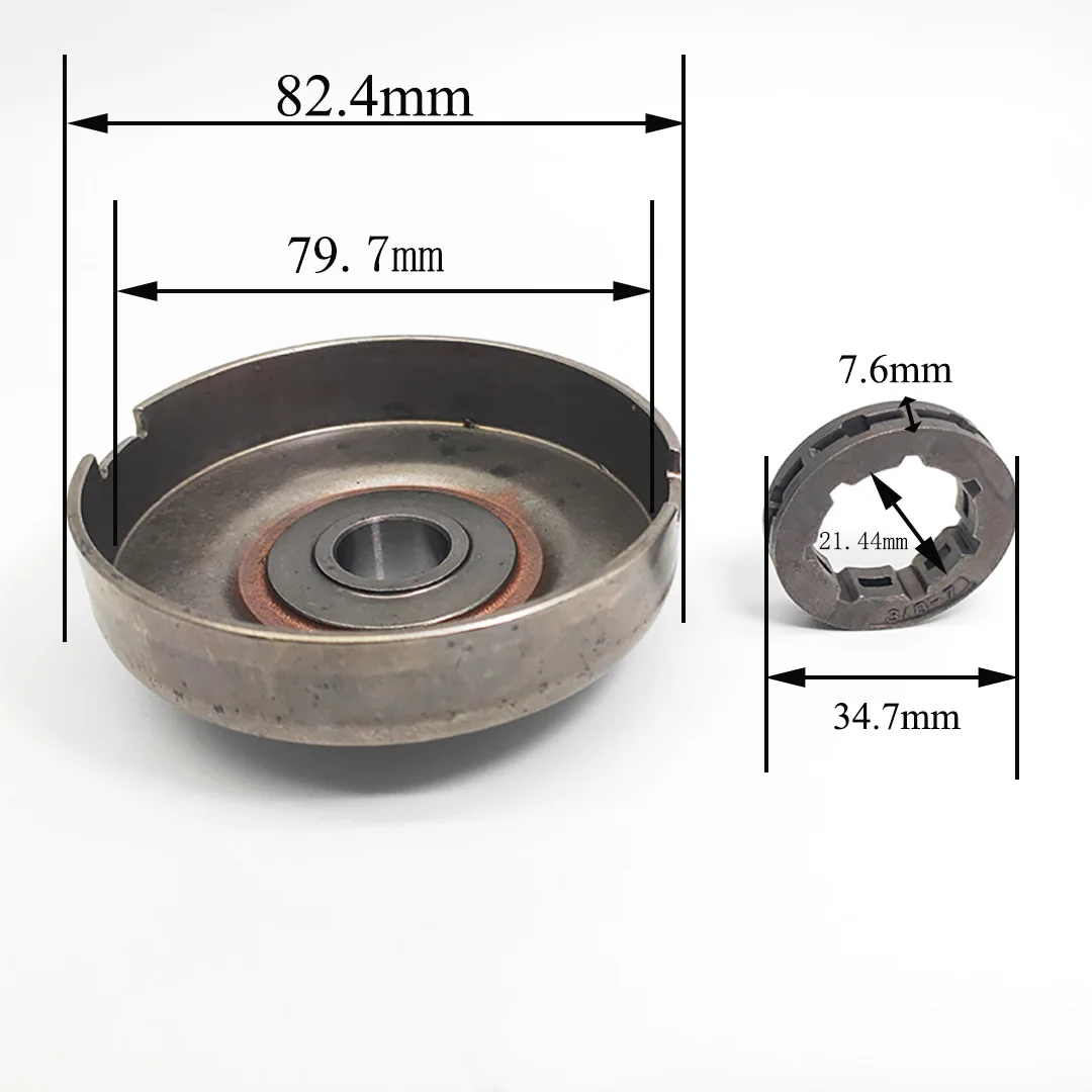 3/8" 7T Clutch Drum Sprocket Kit For HUSQVARNA 365 362 371 372 XP 372XP Chainsaw Parts 503932471 / 503432001
3/8" 7T Clutch Drum Sprocket Kit For HUSQVARNA 365 362 371 372 XP 372XP Chainsaw Parts 503932471 / 503432001