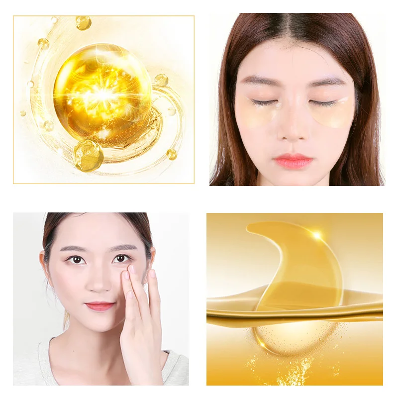 60 Pcs Gold Moisturizing Eye Mask Remover Dark Circles Anti Aging Eye Mask Skin Care ZGOOD 
60 Pcs Gold Moisturizing Eye Mask Remover Dark Circles Anti Aging Eye Mask Skin Care ZGOOD