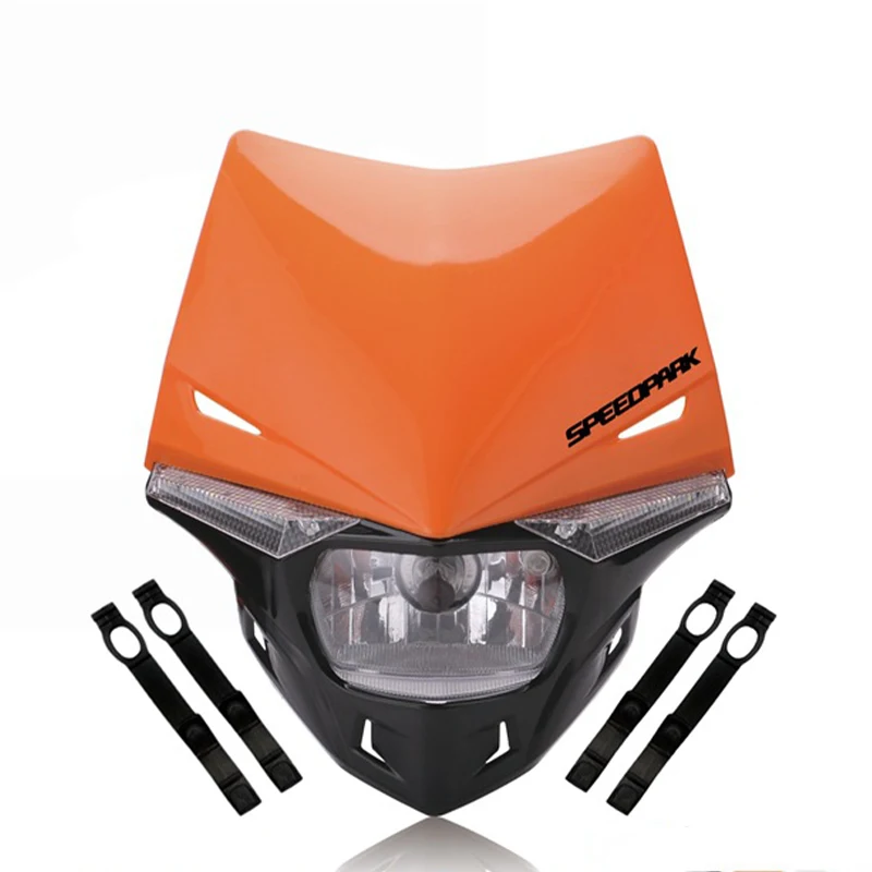 Suitable for KTM exc SX SXF exc MX SMR cross country motorcycle LED headlamp hood headlamp assembly motorcycle accessories
Suitable for KTM exc SX SXF exc MX SMR cross country motorcycle LED headlamp hood headlamp assembly motorcycle accessories