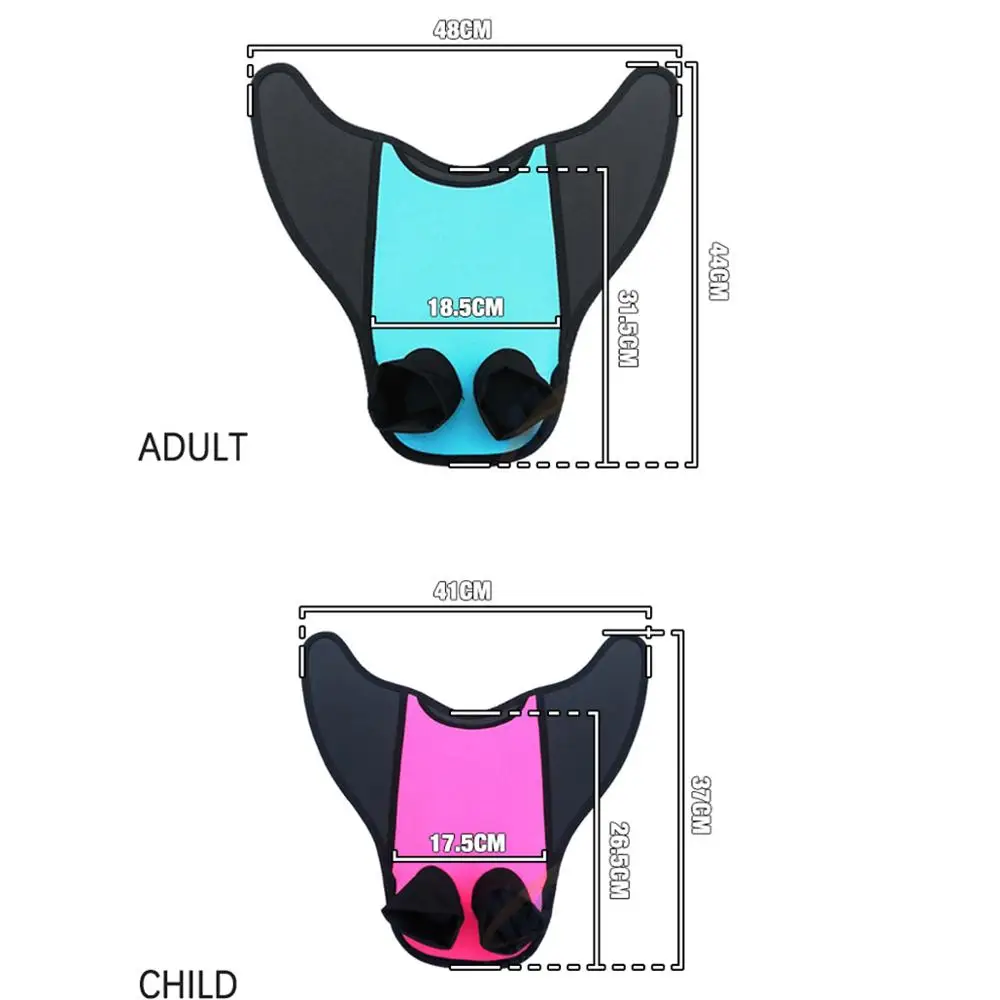 Children Kid Mermaid Swimming Fins Duck Flippers Rubber Short Swim Fins Size Adjustable Fins Neutral Flippers Diving Equipment U
Children Kid Mermaid Swimming Fins Duck Flippers Rubber Short Swim Fins Size Adjustable Fins Neutral Flippers Diving Equipment U