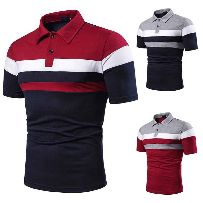 Men Polo Men Shirt Short Sleeve Polo Shirt Contrast Color Polo New Clothing Summer Streetwear Casual Fashion Men Tops
Men Polo Men Shirt Short Sleeve Polo Shirt Contrast Color Polo New Clothing Summer Streetwear Casual Fashion Men Tops