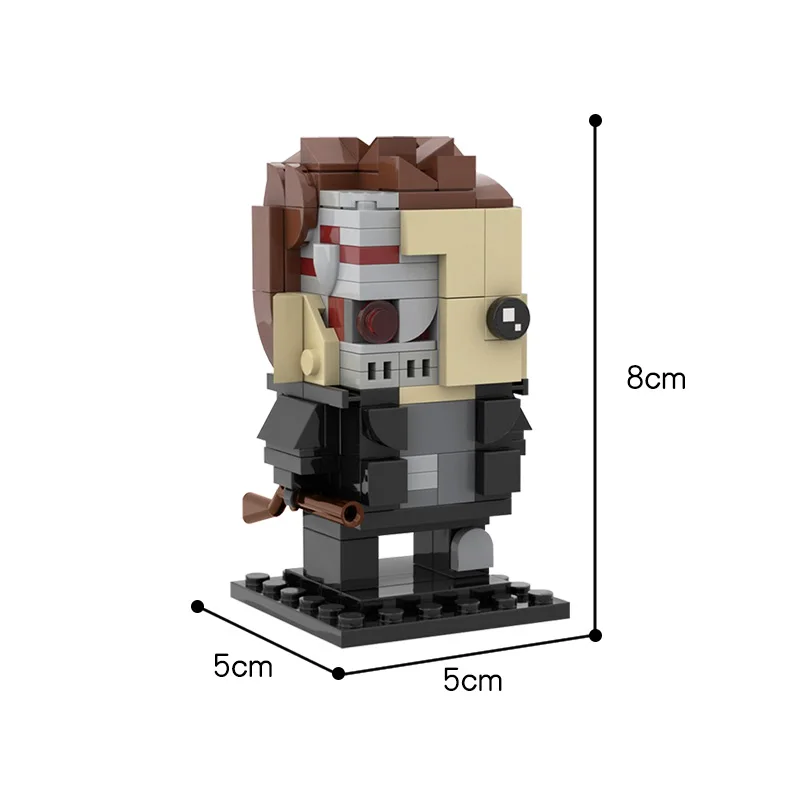 Ter-minatorING BuildMoc Brickheadz Anime Figure Diy Building Block Bricks Model Toys Kids City Children Educational Gifts 148PCS
Ter-minatorING BuildMoc Brickheadz Anime Figure Diy Building Block Bricks Model Toys Kids City Children Educational Gifts 148PCS