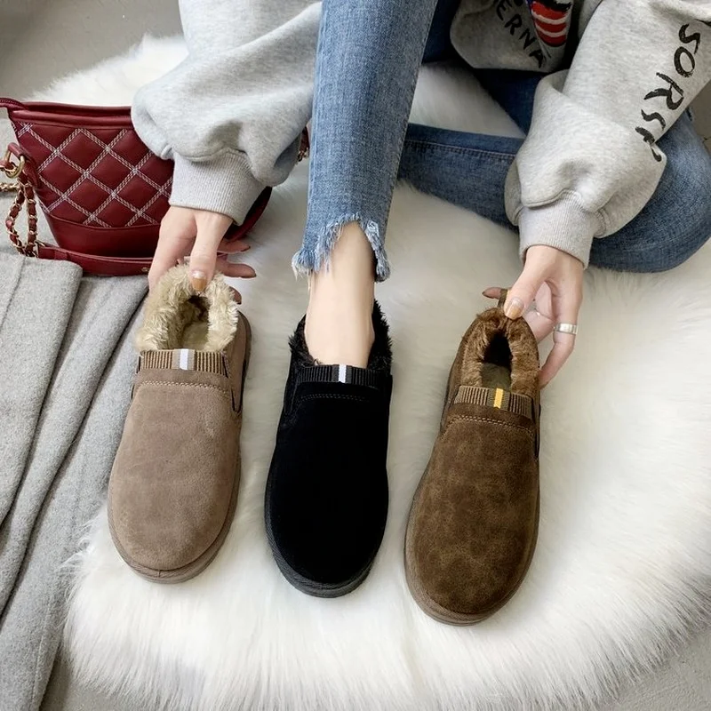 2021 Autumn Winter New Cotton Shoes Women's Wild Flat Non-slip Short Boots To Keep Warm and Velvet Thick Short Tube Snow Boots
2021 Autumn Winter New Cotton Shoes Women's Wild Flat Non-slip Short Boots To Keep Warm and Velvet Thick Short Tube Snow Boots