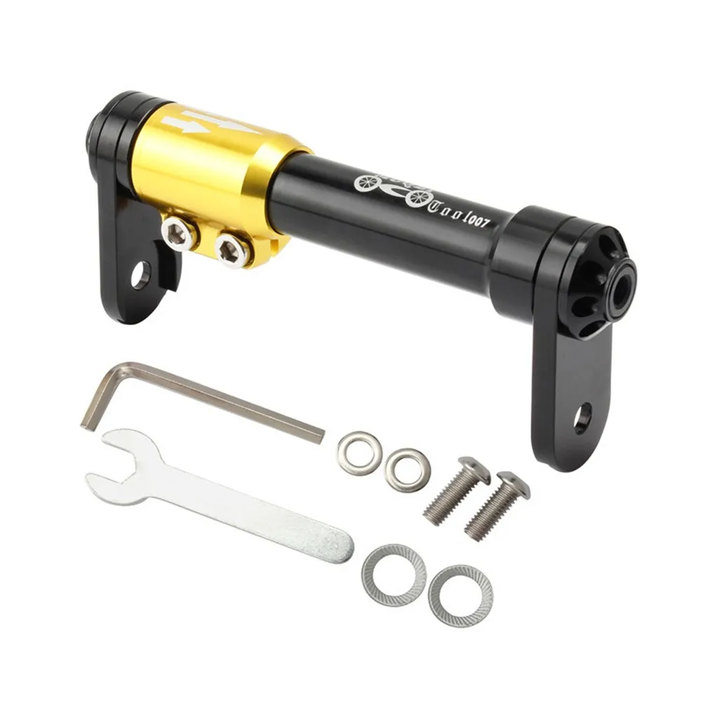Folding Bike Easy Wheel Bracket For Brompton Frame Roll 138x50.5x22MM Aluminum Alloy
Folding Bike Easy Wheel Bracket For Brompton Frame Roll 138x50.5x22MM Aluminum Alloy