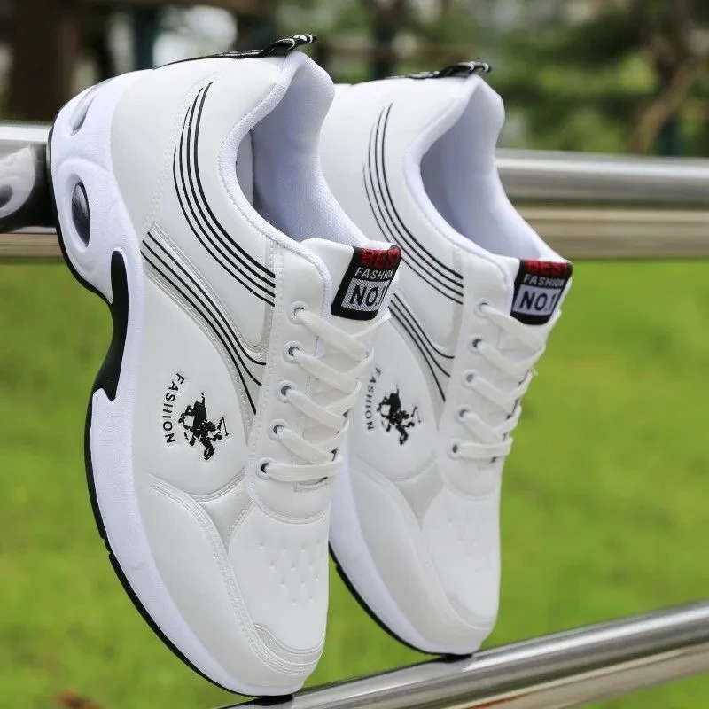 Men's PU Leather Autumn Shoes Boys Casual Sneakers Man Tennis 2021 Fashion Men White Trainers Wedges Sneakers Male Sport Shoes
Men's PU Leather Autumn Shoes Boys Casual Sneakers Man Tennis 2021 Fashion Men White Trainers Wedges Sneakers Male Sport Shoes