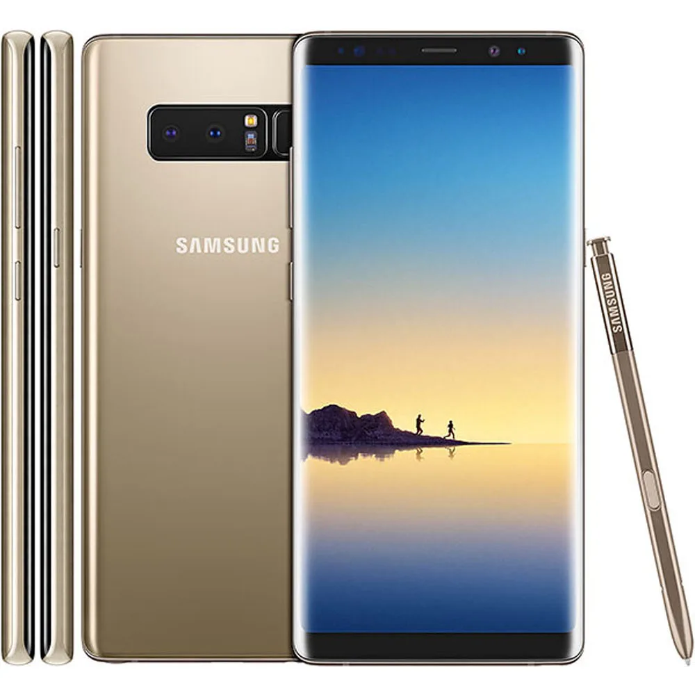

Used mobile phones N950U Samsung Galaxy Note 8 Note8 4G LTE 64G ROM Octa core 12MP Smartphones unlocked android cellphones 6.3"