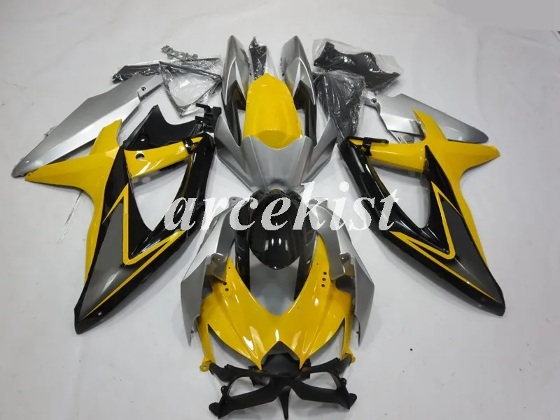 4 Gifts New ABS Fairings Kit Fit For SUZUKI GSXR600 GSXR750 08 09 10 R600 R750 K8 GSXR 600 750 2008 2009 2010 yellow silver
4 Gifts New ABS Fairings Kit Fit For SUZUKI GSXR600 GSXR750 08 09 10 R600 R750 K8 GSXR 600 750 2008 2009 2010 yellow silver