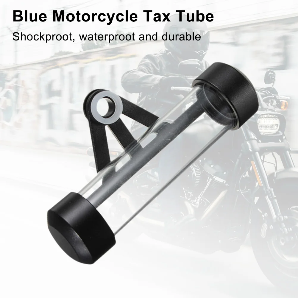 Universal Motorcycle Tax Disc Tube Cylinderical Holder Waterproof Anti-Theft with Screws and Driver for Motorbike Scooter Moped
Universal Motorcycle Tax Disc Tube Cylinderical Holder Waterproof Anti-Theft with Screws and Driver for Motorbike Scooter Moped