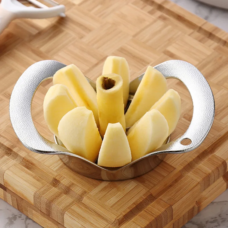 Kitchen Gadgets Stainless Steel Apple Cutter Slicer Vegetable Fruit Tools Kitchen Accessories Apple Easy Cut Slicer Cutter
Kitchen Gadgets Stainless Steel Apple Cutter Slicer Vegetable Fruit Tools Kitchen Accessories Apple Easy Cut Slicer Cutter
