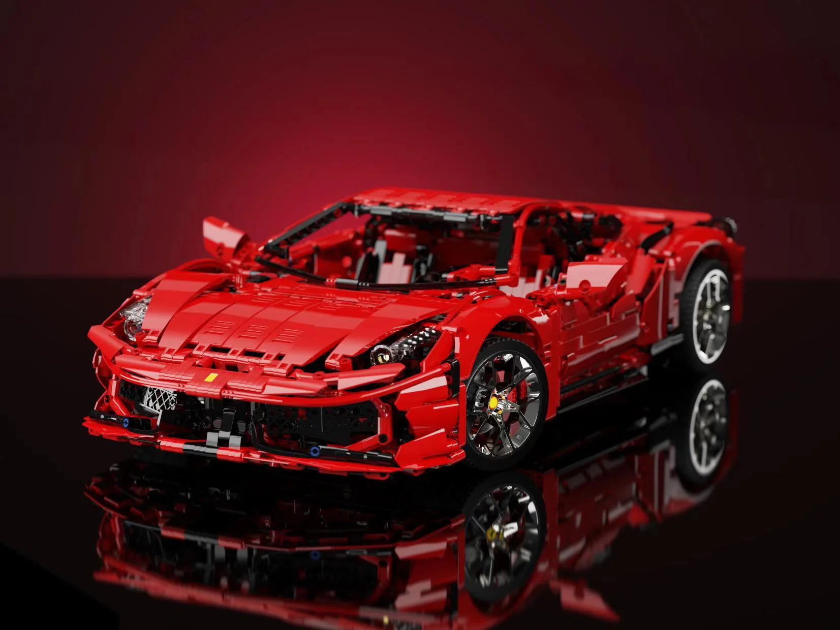 K box high-tech 10304 Building blocks 3380PCS Technology Machinery Series Red sports car assembled model toy
K box high-tech 10304 Building blocks 3380PCS Technology Machinery Series Red sports car assembled model toy