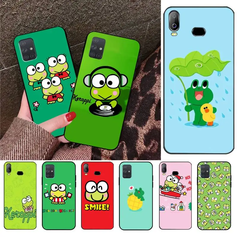 HPCHCJHM лягушка keroppi smile TPU Мягкий силиконовый чехол для телефона Samsung A10 A20 A30 A40 A50 A70 A80