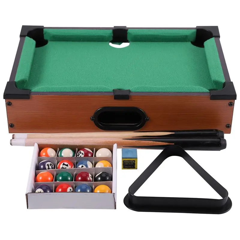 ELOS-Mini Tabletop Pool Table Desktop Billiards Sets Children'S Play Sports Balls Sports Toys Xmas Gift Family Fun Entertainment
ELOS-Mini Tabletop Pool Table Desktop Billiards Sets Children'S Play Sports Balls Sports Toys Xmas Gift Family Fun Entertainment