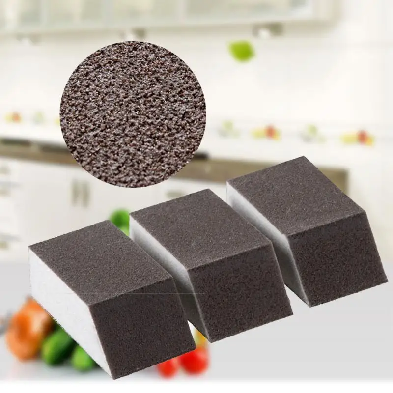 Trapezoidal Sponge Carborundum Brush Kitchen Washing Strong Decontamination Brush Househeld Emery Rust Removing Tool Clean Tools
Trapezoidal Sponge Carborundum Brush Kitchen Washing Strong Decontamination Brush Househeld Emery Rust Removing Tool Clean Tools