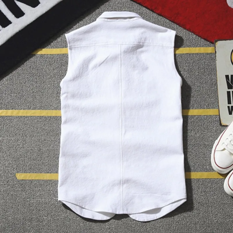 Harajuka Vintage Summer Cotton And Linen Mens Sleeveless Vests Stand Collar Zipper Thin Casual Male Slim Waistcoats Plus Size
Harajuka Vintage Summer Cotton And Linen Mens Sleeveless Vests Stand Collar Zipper Thin Casual Male Slim Waistcoats Plus Size