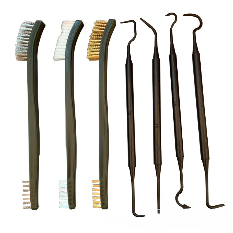 Double Head Nylon Tube Brush Hook Gun Brush Hunting Polishing Brush Copper Wire Brush Hunting Accessories Cleaning Tool
Double Head Nylon Tube Brush Hook Gun Brush Hunting Polishing Brush Copper Wire Brush Hunting Accessories Cleaning Tool