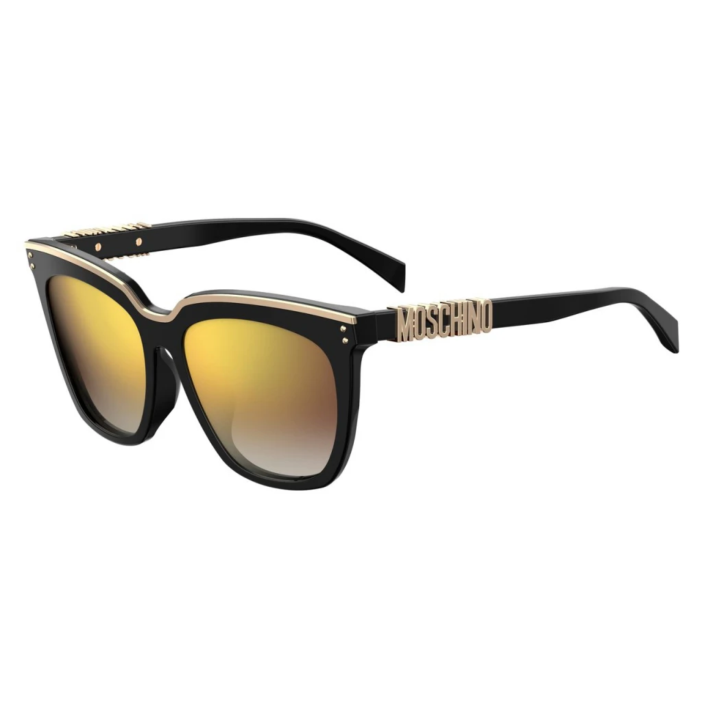 Солнцезащитные очки MOSCHINO MOS025/F/S BLACK | Аксессуары для одежды