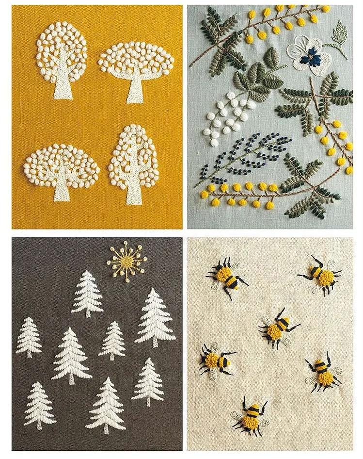 Wool Stitch Embroidery Book Nordic Style Embroidery Entry Basic Acupuncture Technique Book
Wool Stitch Embroidery Book Nordic Style Embroidery Entry Basic Acupuncture Technique Book