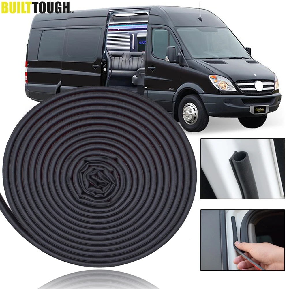 

33Ft/10M 16 x 16mm For Mercedes Benz Sprinter 901 902 903 904 905 906 907 910 VW LT II Crafter Door Seal Car Seal Strip Rubber