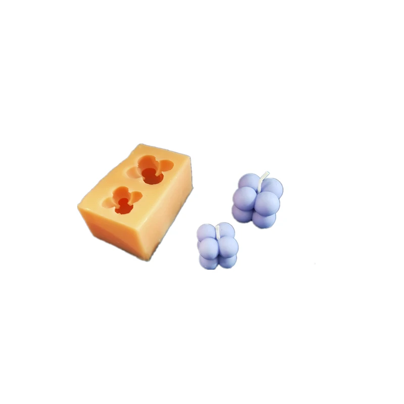Two Cavities Bubble Egg Round Ball Shape Candle Mold Cake Decor Candy Chocolate Mould
Two Cavities Bubble Egg Round Ball Shape Candle Mold Cake Decor Candy Chocolate Mould