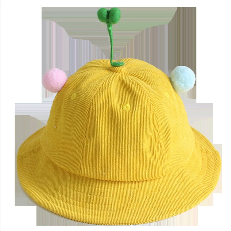 New Corduroy Fisherman's Cap kids holiday hat Parents'and baby hat Mother's and Daughter's Lovely Sunshade Cap 
New Corduroy Fisherman's Cap kids holiday hat Parents'and baby hat Mother's and Daughter's Lovely Sunshade Cap