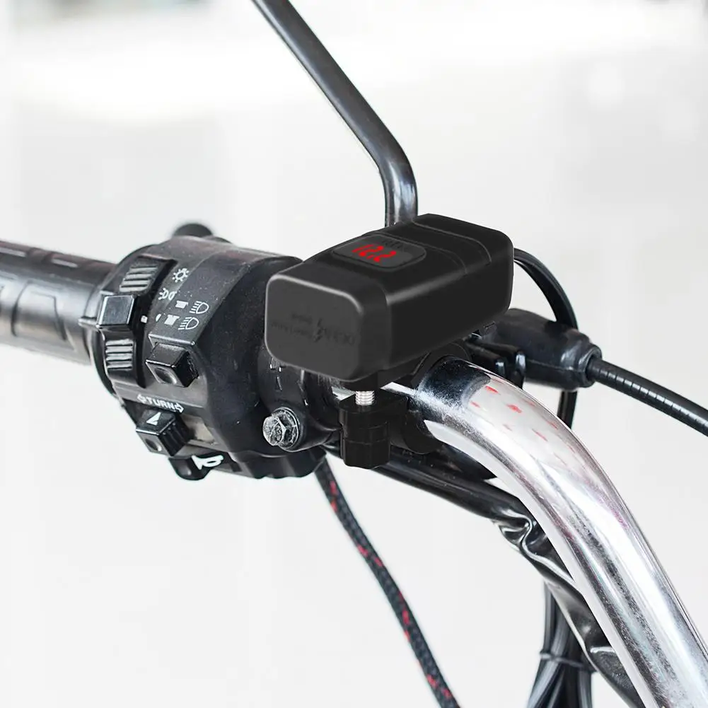 DC12V Motorcycle Dual USB Phone Charger Flame-retardant QC 3.0 Adapter With Switch For Samsun ATV For Truck Boat ATV DVR GPS
DC12V Motorcycle Dual USB Phone Charger Flame-retardant QC 3.0 Adapter With Switch For Samsun ATV For Truck Boat ATV DVR GPS