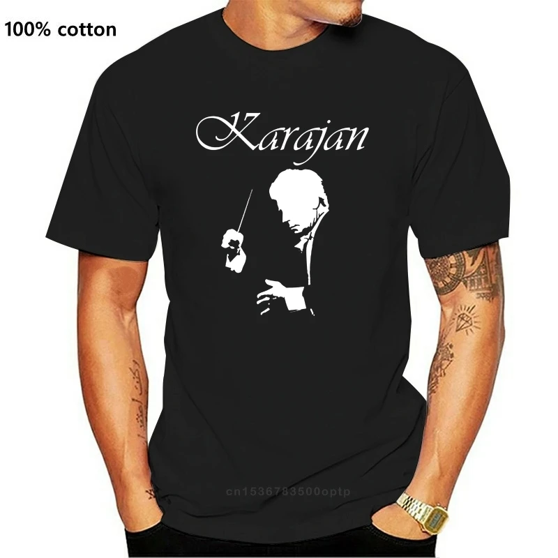 

New Men tshirt Short sleeve Women T-Shirt T shirt Karajan (conductor) Classic T Shirt