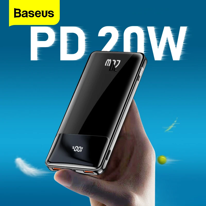 Baseus 30000mAh Power Bank Portable Charger 20000mAh External Battery Fast Charging Pack 10000mAh Powerbank For Phone PoverBank
Baseus 30000mAh Power Bank Portable Charger 20000mAh External Battery Fast Charging Pack 10000mAh Powerbank For Phone PoverBank