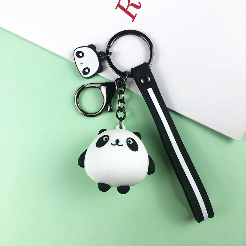 Cartoon Mini Panda Keychains Girl Cute Practical Silicone Gift Key Chain Car Bag Pendant Key Rings Grocery Store
Cartoon Mini Panda Keychains Girl Cute Practical Silicone Gift Key Chain Car Bag Pendant Key Rings Grocery Store