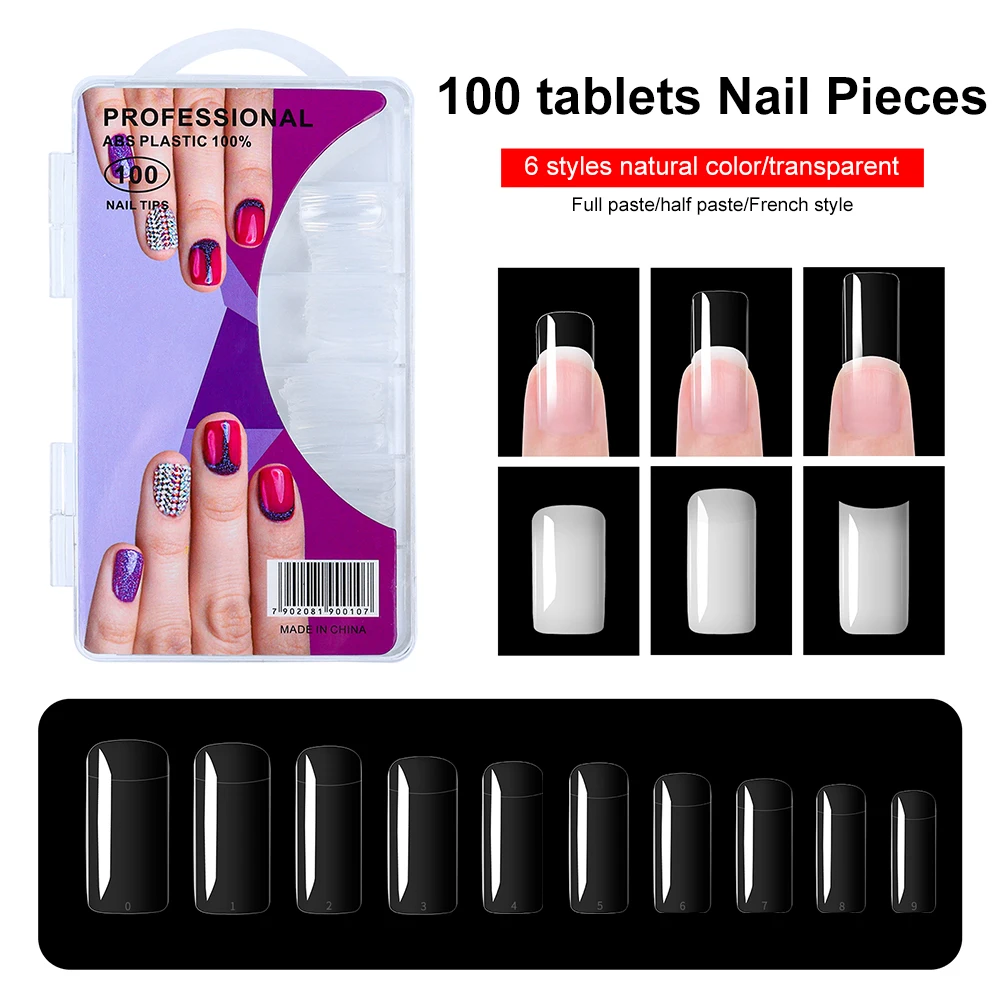 Fake Nails Press on Full Cover Half Cover Nail Tips French False Nail DIY Salon Tools Nail Art Decoration False nails
Fake Nails Press on Full Cover Half Cover Nail Tips French False Nail DIY Salon Tools Nail Art Decoration False nails