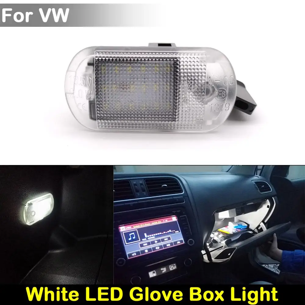High Brightness White LED Glove Box Light For VW Bora Golf New Bettle Caddy Touran Touareg For Skoda Fabia Octivia Superb Yeti
High Brightness White LED Glove Box Light For VW Bora Golf New Bettle Caddy Touran Touareg For Skoda Fabia Octivia Superb Yeti