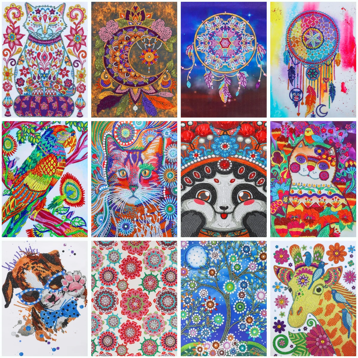 Алмазная живопись 5D «сделай сам», мозаика с изображением животных, цветов, вышивка крестиком, Новогодний подарок
Алмазная живопись 5D «сделай сам», мозаика с изображением животных, цветов, вышивка крестиком, Новогодний подарок