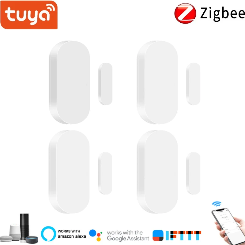 ZigBee Smart Door Window Sensor Home Security,SmartLife Tuya APP Remote Control,Alexa Google Home Voice Contorl, Hub Required
ZigBee Smart Door Window Sensor Home Security,SmartLife Tuya APP Remote Control,Alexa Google Home Voice Contorl, Hub Required