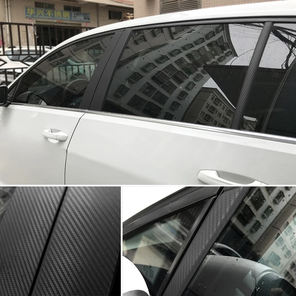 30x127 см 3D 5D автомобильные виниловые наклейки из углеродного волокна для BMW всех
