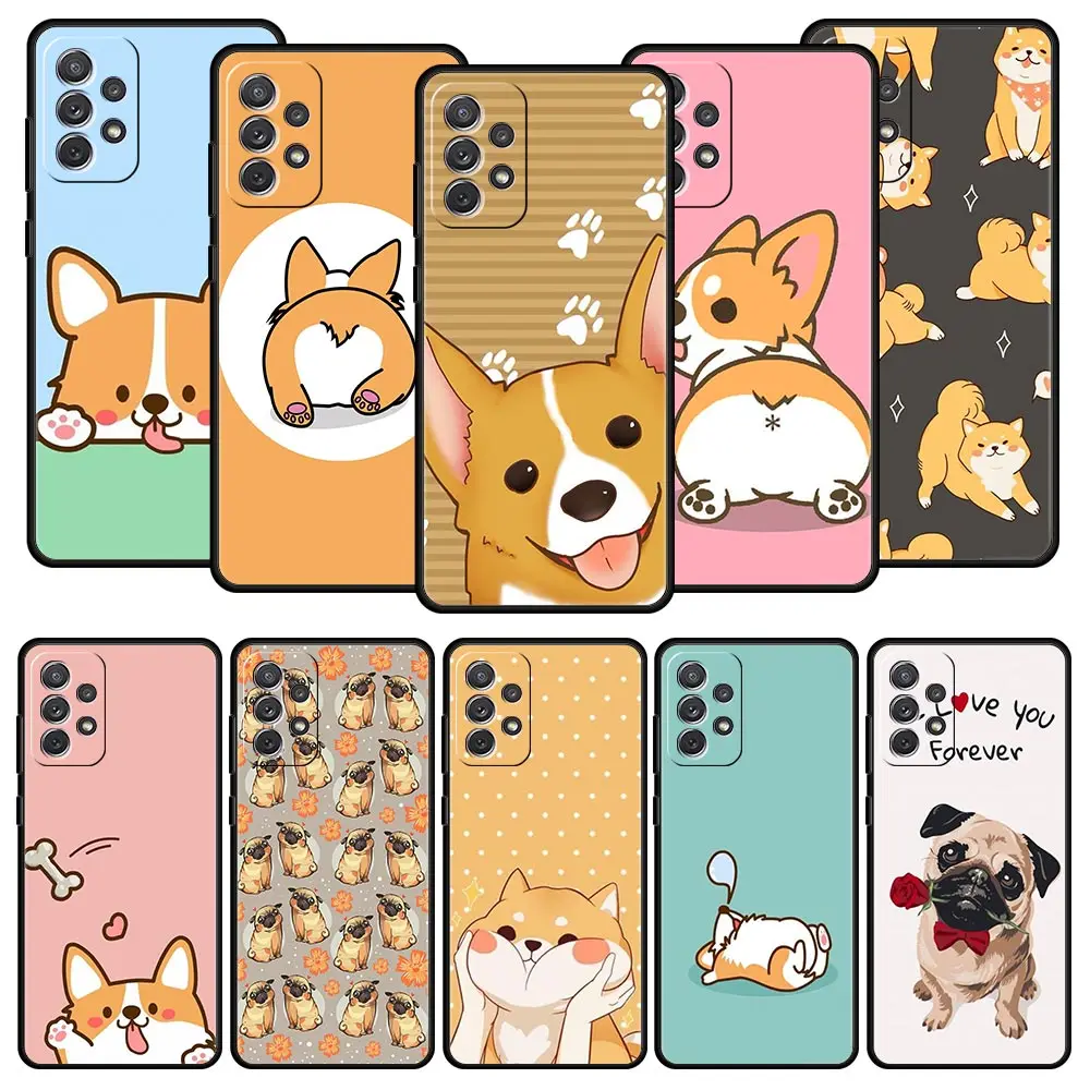 Cartoon Shiba Inu Dog Puppy Case for Samsung Galaxy A12 A51 A52 A71 A21s A32 A31 A02s A72 A41 A11 A22 A01 A42 Soft Phone Coque
Cartoon Shiba Inu Dog Puppy Case for Samsung Galaxy A12 A51 A52 A71 A21s A32 A31 A02s A72 A41 A11 A22 A01 A42 Soft Phone Coque