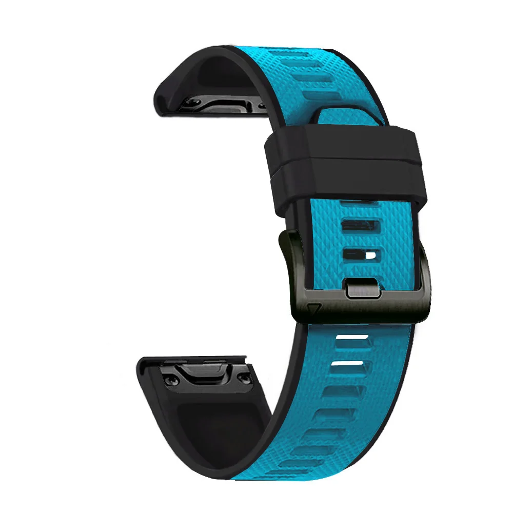 26mm QuickFit Silicone Watchband Strap For Garmin Fenix 7X 6X Pro Fenix 5X Plus TACTIX DELTA Enduro Smart Watch Easy Fit Strap
26mm QuickFit Silicone Watchband Strap For Garmin Fenix 7X 6X Pro Fenix 5X Plus TACTIX DELTA Enduro Smart Watch Easy Fit Strap