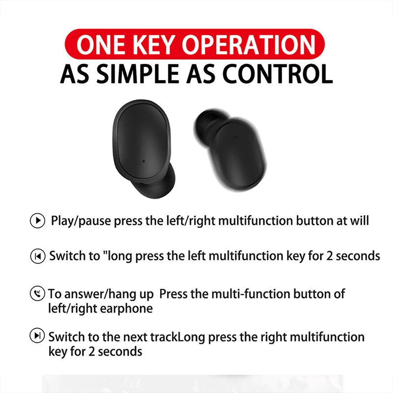 TWS A6S Headphones Wireless Earphones With Microphone Earpieces Noise Reduction Gamer Headset Bluetooth For Xiaomi Huawei Iphone
TWS A6S Headphones Wireless Earphones With Microphone Earpieces Noise Reduction Gamer Headset Bluetooth For Xiaomi Huawei Iphone