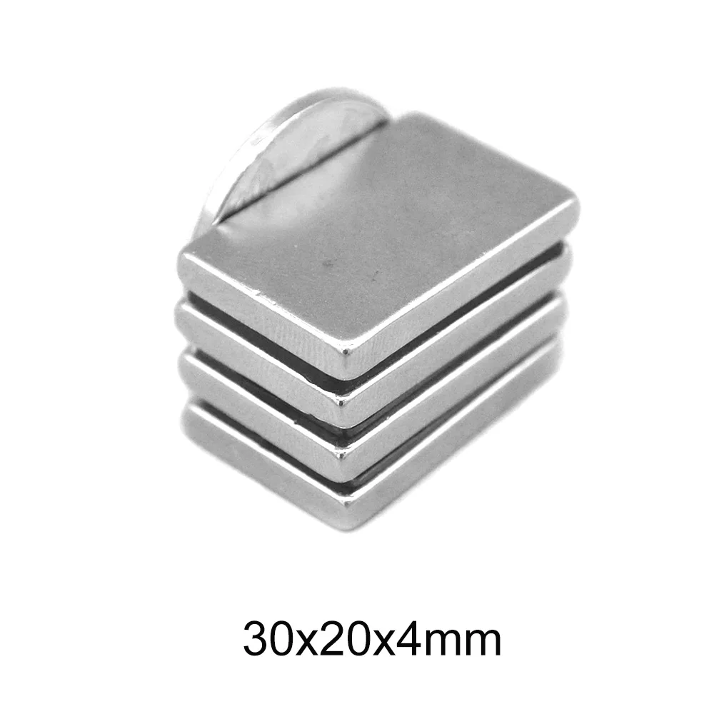 2~30pcs 30x20x4 mm Rare Earth Magnets Thickness 4 Block Rectangular Pot Magnets 30x20x4mm Permanent Neodymium Magnet 30*20*4 mm
2~30pcs 30x20x4 mm Rare Earth Magnets Thickness 4 Block Rectangular Pot Magnets 30x20x4mm Permanent Neodymium Magnet 30*20*4 mm