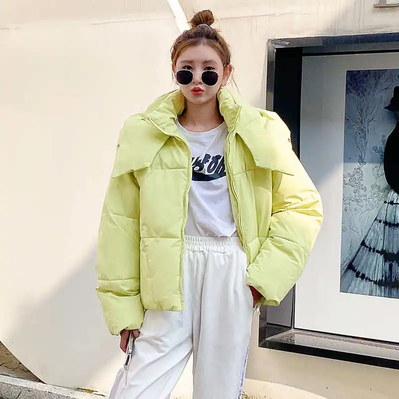 Fashion Loose Short Women Parkas Thicken Hooded Cotton Padded Winter Jacket Women Zipper Casual Quilted Coats Warm Outwear C7794
Fashion Loose Short Women Parkas Thicken Hooded Cotton Padded Winter Jacket Women Zipper Casual Quilted Coats Warm Outwear C7794