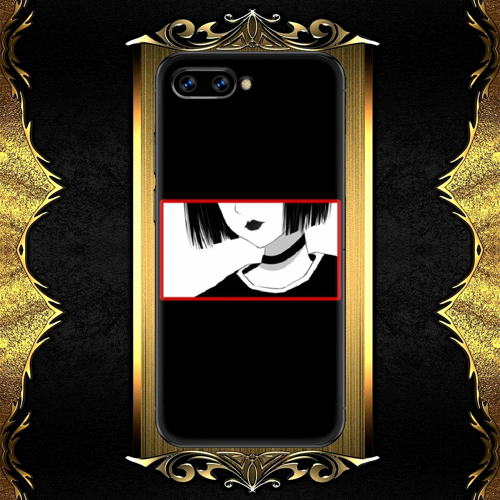 

LEWD Sad Sexy Anime Aesthetic Phone Case Cover Hull For HUAWEI Honor 6A 7A 8 8A 8S 8x 9 9x 9A 9C 10 10i 20 Lite Pro black Back