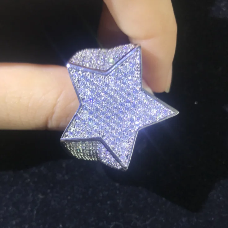 Высокое качество, мужские аксессуары, хит, хип-хоп стиль, преувеличенное кольцо со звездой, AAAA циркон, инкрустированные высококачественные ...
Высокое качество, мужские аксессуары, хит, хип-хоп стиль, преувеличенное кольцо со звездой, AAAA циркон, инкрустированные высококачественные ...
