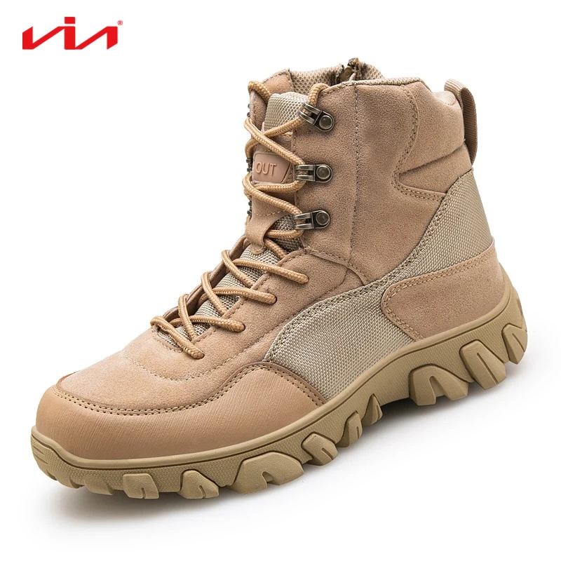 High quality Men's Military Boots High Quality Combat Boots Special Forces Tactical Outdoor Non-Slip And Bare Boots Safety Boots
High quality Men's Military Boots High Quality Combat Boots Special Forces Tactical Outdoor Non-Slip And Bare Boots Safety Boots