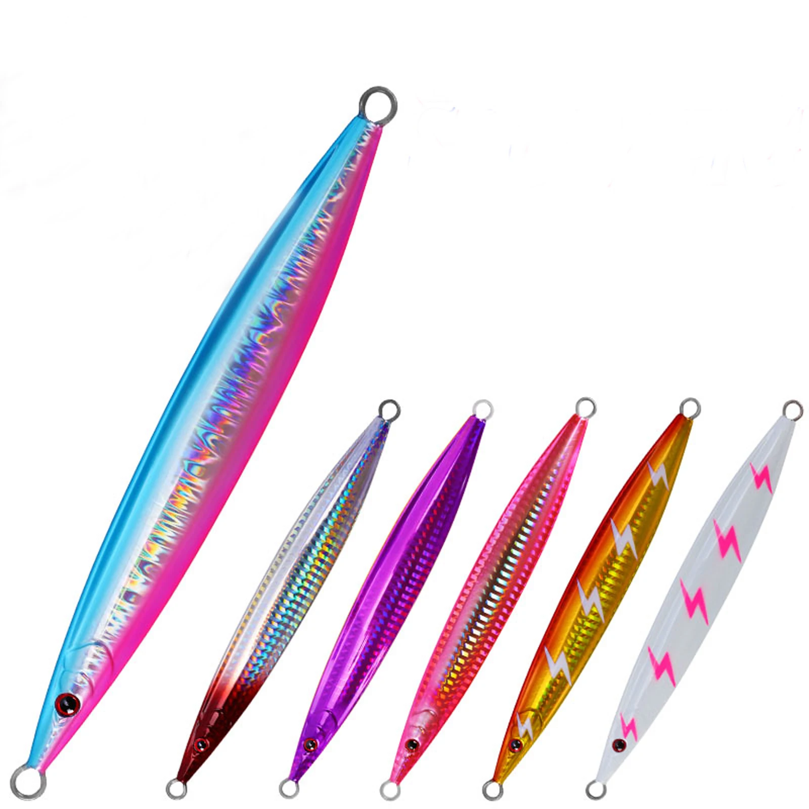 5PCS Deep sea Jigging Glow zebra Fishing Slow Jig Jigbait Spoon Lure Hook baits 110/130/165/200g Ocean Boat Fishing
5PCS Deep sea Jigging Glow zebra Fishing Slow Jig Jigbait Spoon Lure Hook baits 110/130/165/200g Ocean Boat Fishing