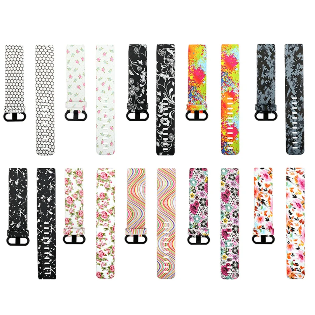 For Fitbit Charge 3 Smart Watch Band Strap Flower Print Pattern Silicone Strap Men Women Sport Band Adjustable Watch Bracelet
For Fitbit Charge 3 Smart Watch Band Strap Flower Print Pattern Silicone Strap Men Women Sport Band Adjustable Watch Bracelet