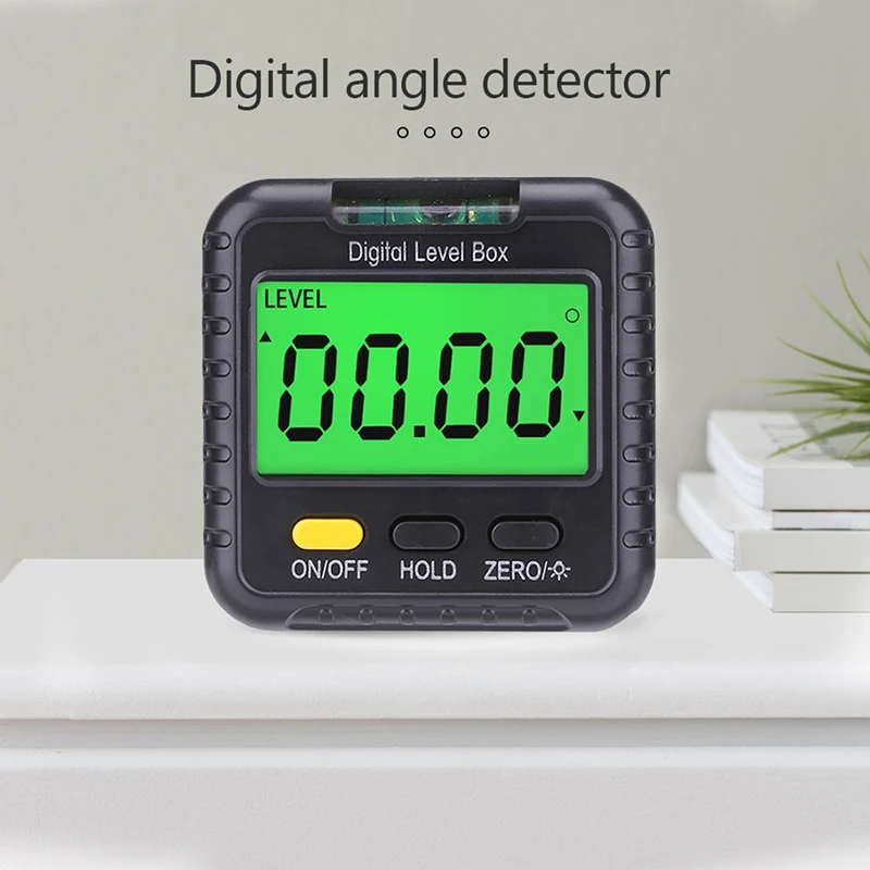 Multifunctional 360 Degree Mini LCD Digital Protractor Inclinometer Electronic Level Box Magnetic Base Measuring Tools
Multifunctional 360 Degree Mini LCD Digital Protractor Inclinometer Electronic Level Box Magnetic Base Measuring Tools