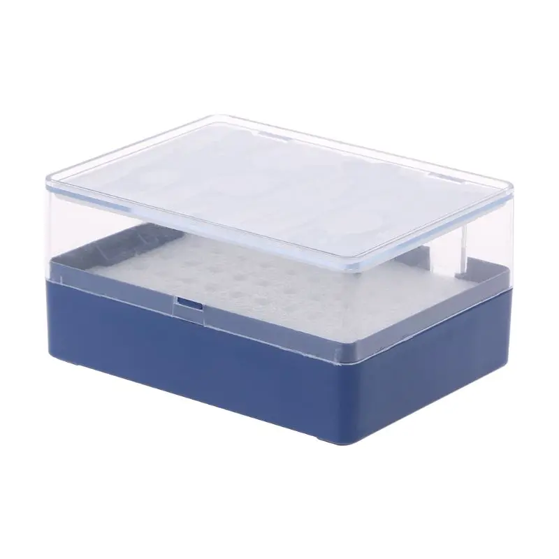 Plastic Storage Box With Foam Milling Cutter Organizer For 50 PCB Drill Bits Dropshipping
Plastic Storage Box With Foam Milling Cutter Organizer For 50 PCB Drill Bits Dropshipping