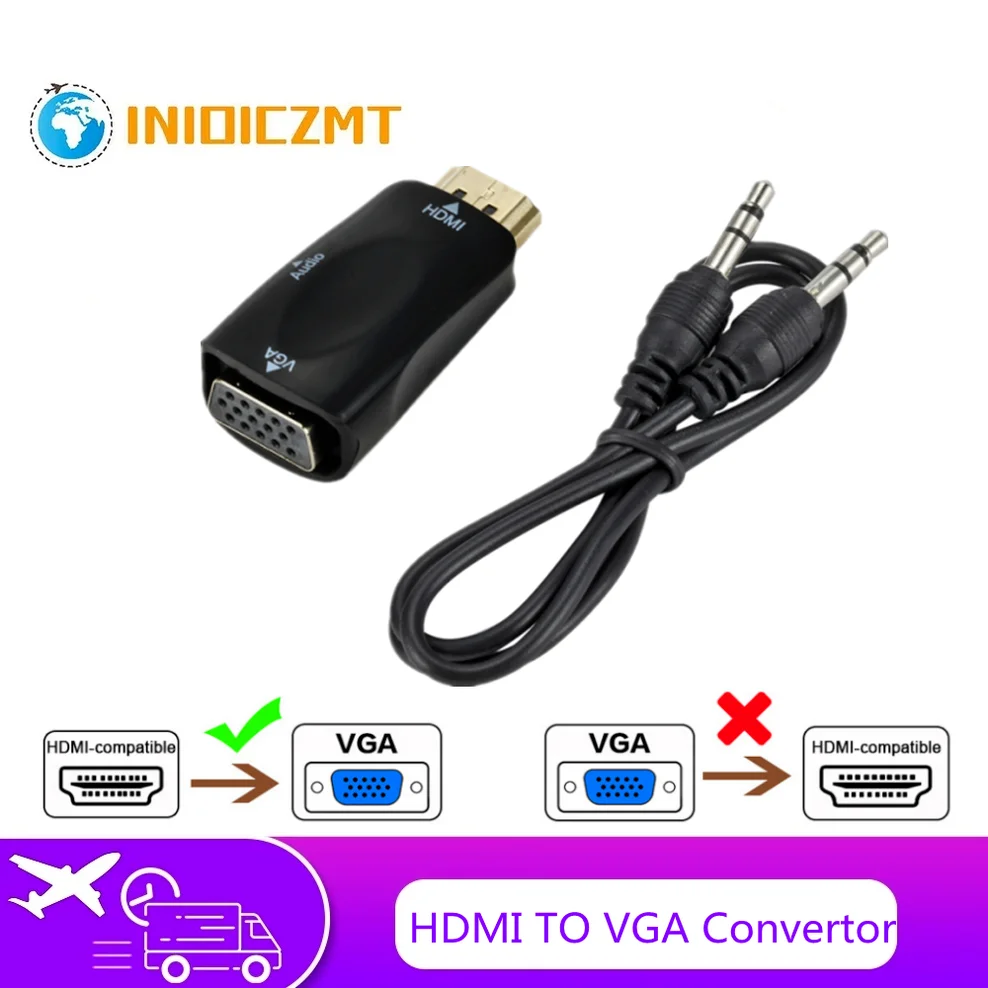 Кабель-преобразователь hdmi-vga, HD 1080P, цифровой и аналоговый, подходит для ПК, ноутбуков, ТВ-приставок, компьютеров
Кабель-преобразователь hdmi-vga, HD 1080P, цифровой и аналоговый, подходит для ПК, ноутбуков, ТВ-приставок, компьютеров