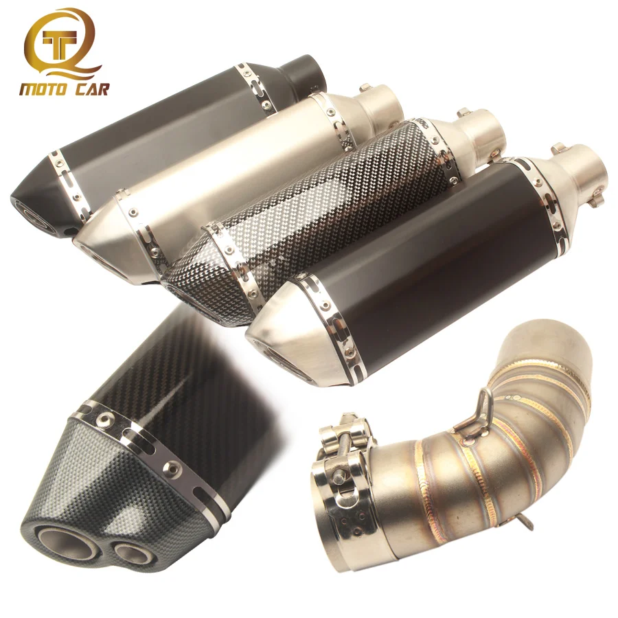 Motorcycle Exhaust System Pipe Slip on Mid Tube Escape Muffler DB Killer 51 for Honda Cb1000R Cb 1000R 2008-2013 2014 2015 2016
Motorcycle Exhaust System Pipe Slip on Mid Tube Escape Muffler DB Killer 51 for Honda Cb1000R Cb 1000R 2008-2013 2014 2015 2016