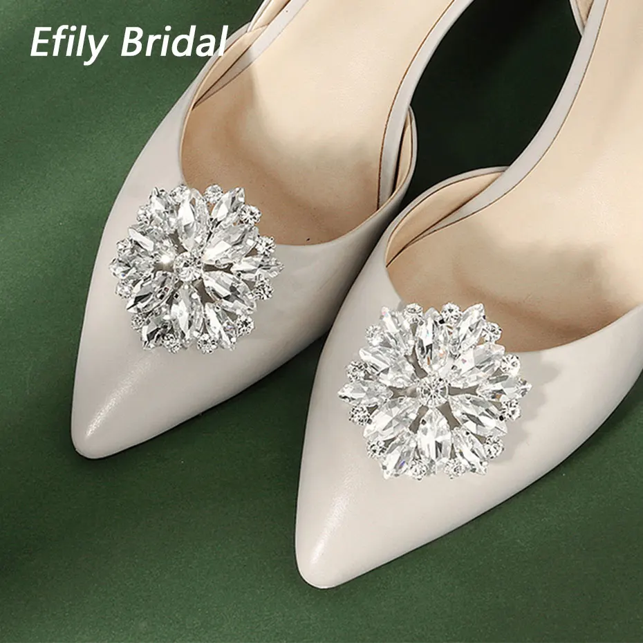 Efily Rhinestone Wedding Shoe Clip Decorations Flower Shoe Buckle Crystal Women Brooch Bridal Accessories Party Bridesmaid Gift
Efily Rhinestone Wedding Shoe Clip Decorations Flower Shoe Buckle Crystal Women Brooch Bridal Accessories Party Bridesmaid Gift