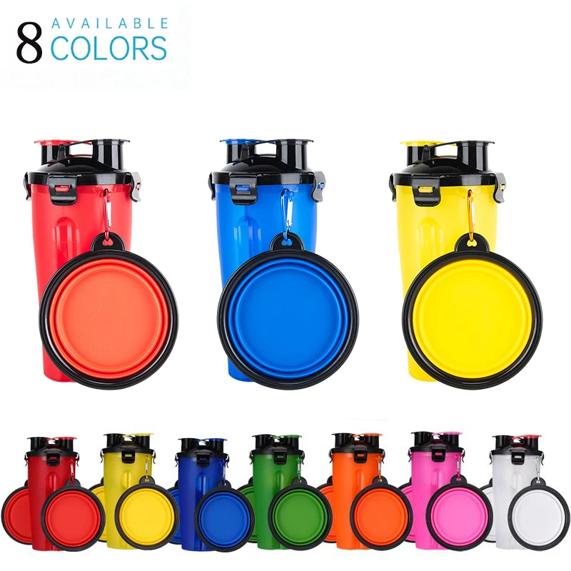 2 In 1 Pet Feeder Cat Dog Water Bottle Portable Folding Silicone Dog Bowl Outdoor Travel Pet Supplies Bebedero Perro Portatil
2 In 1 Pet Feeder Cat Dog Water Bottle Portable Folding Silicone Dog Bowl Outdoor Travel Pet Supplies Bebedero Perro Portatil