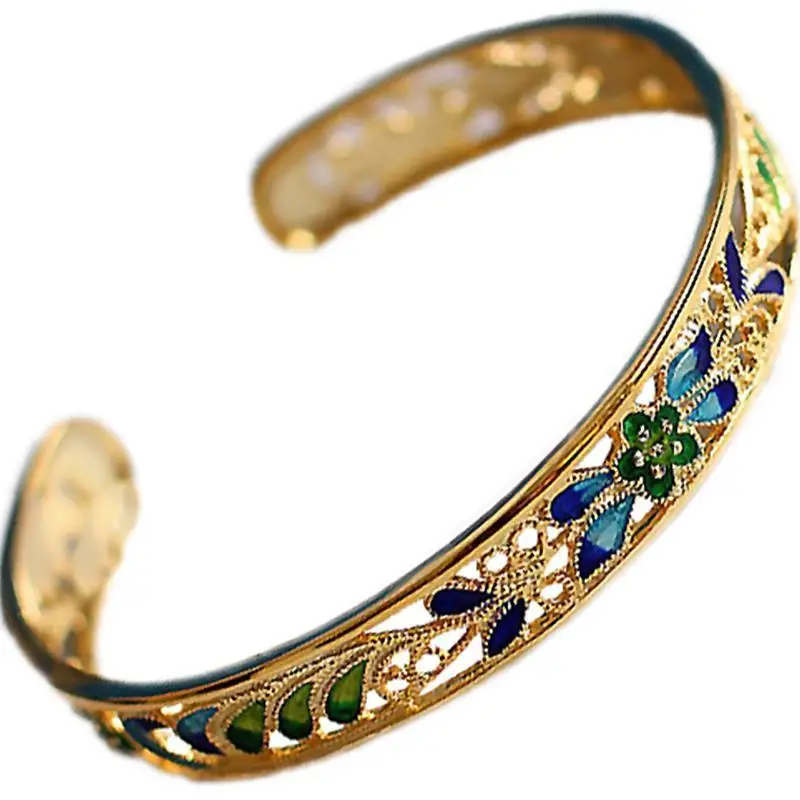 Presbyopia Sansheng III sterling silver bracelet female cloisonne enamel bracelet purple country style Beijing cloisonne
Presbyopia Sansheng III sterling silver bracelet female cloisonne enamel bracelet purple country style Beijing cloisonne